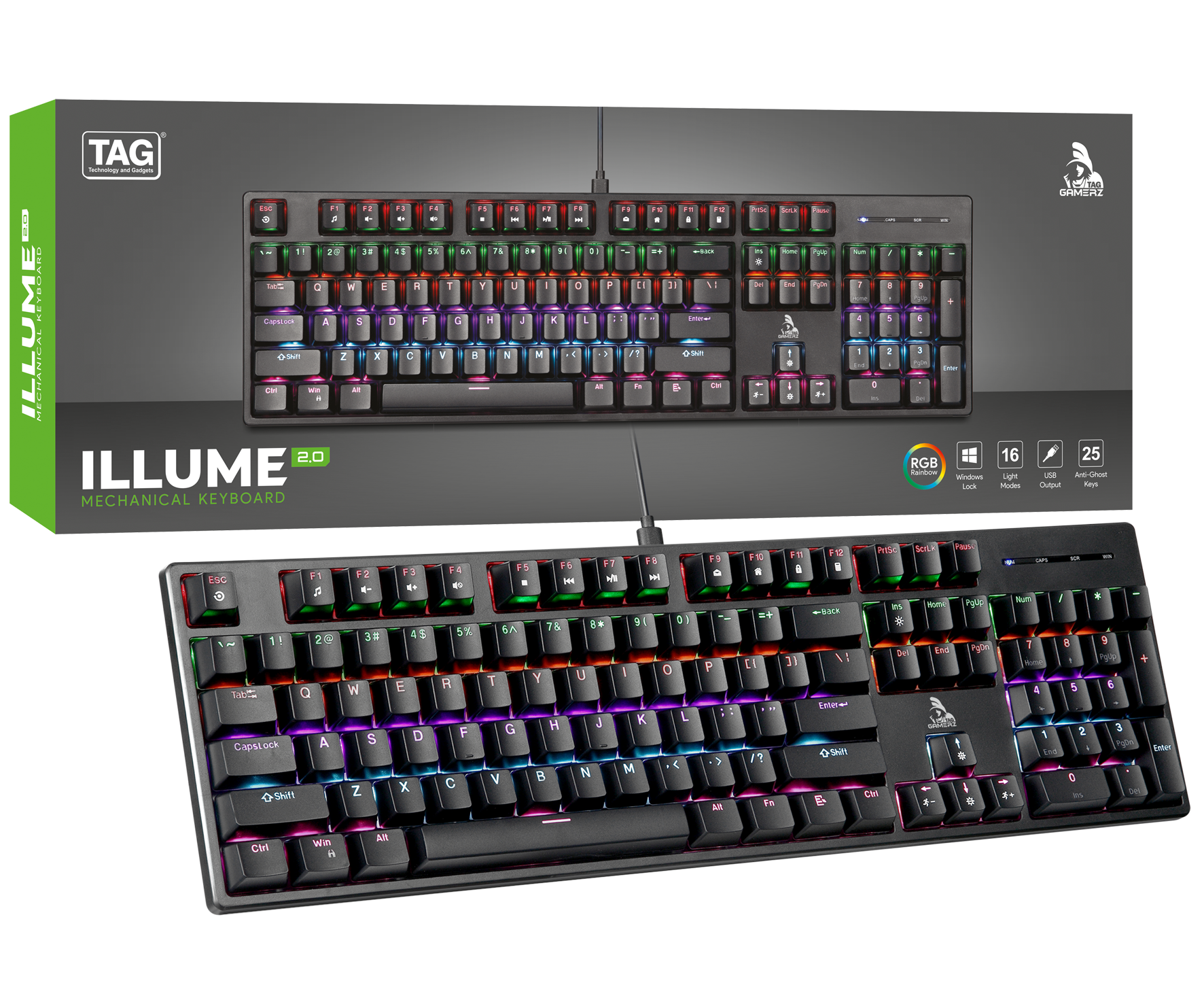 TAG GAMERZ Illume 2.0 Mechanical